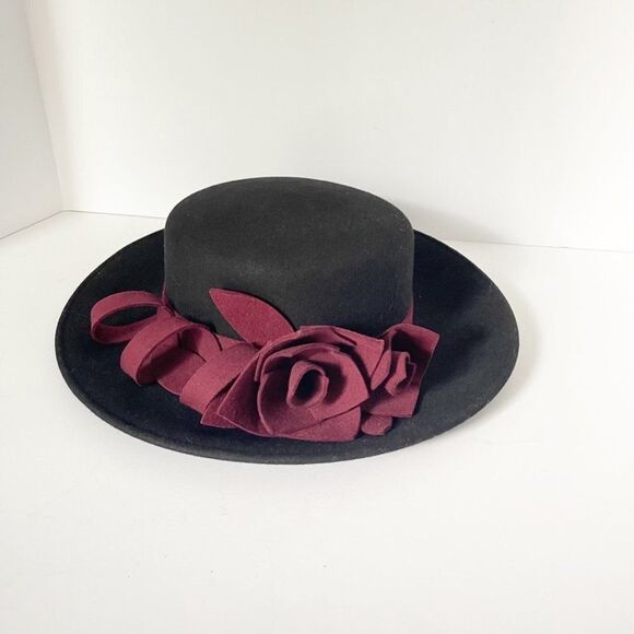 Baxter Wells Wide Brim 100% Wool Hat